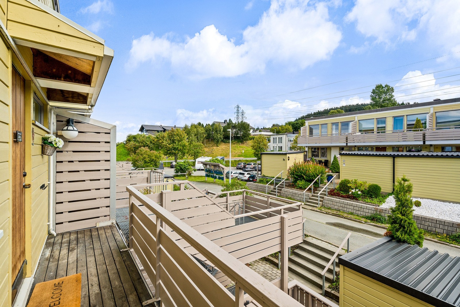 Leiligheten nyter en god beliggenhet i feltet. Galleribilde