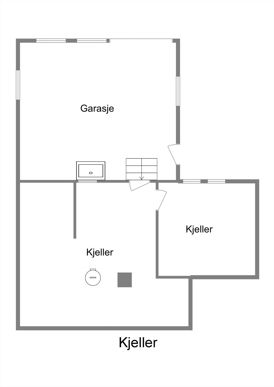 Plantegning - Kjeller Galleribilde
