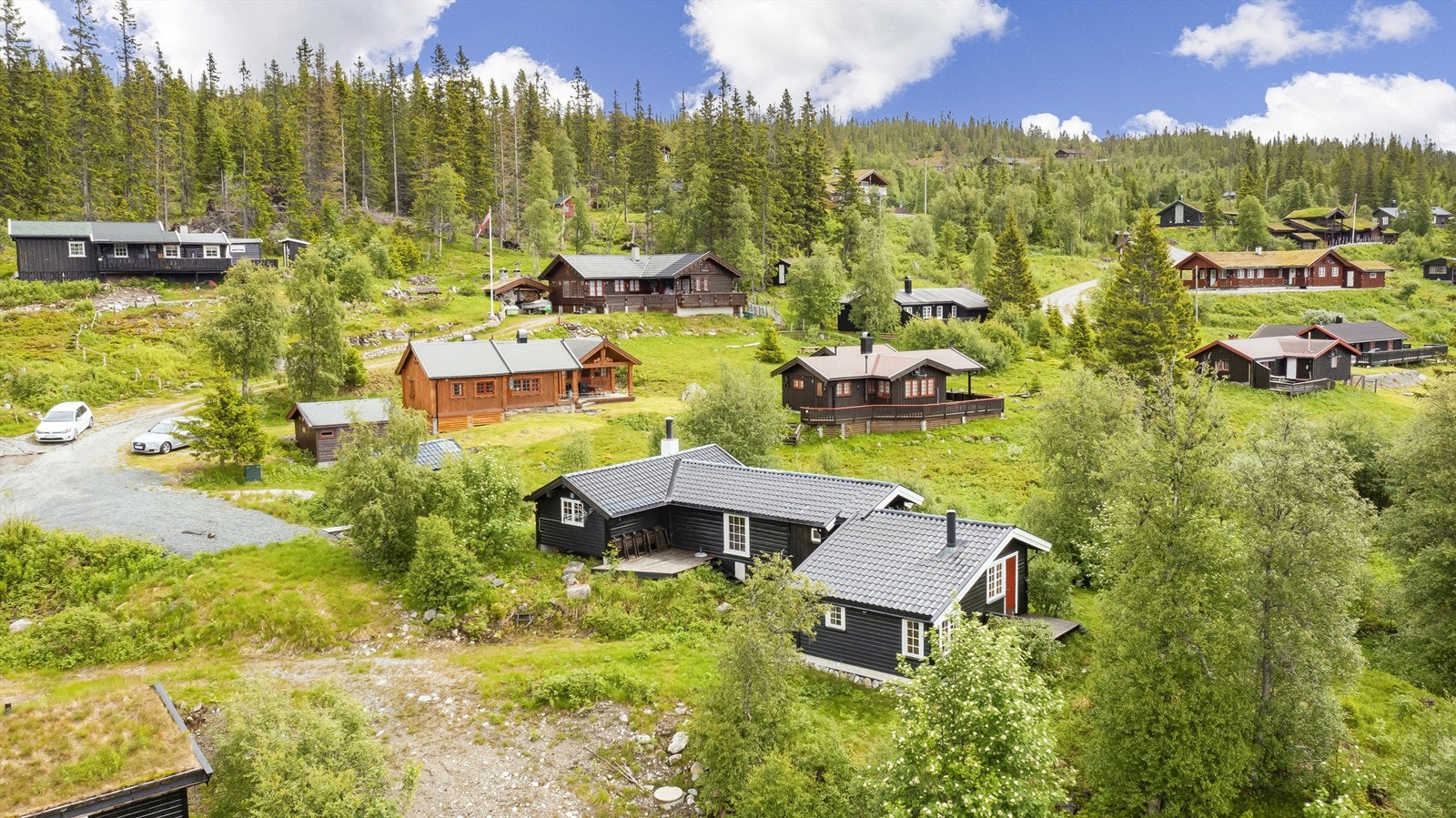 En praktisk "generasjonshytte" med flott beliggenhet Galleribilde