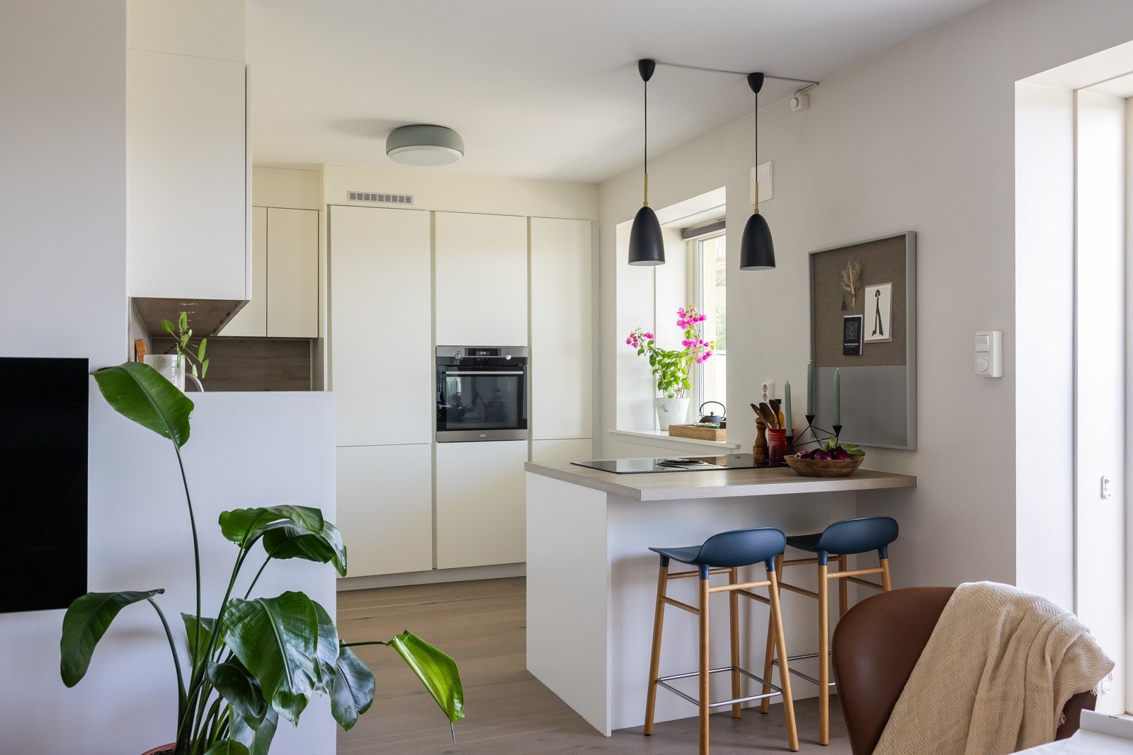 Arealeffektiv og sosial løsning. Galleribilde