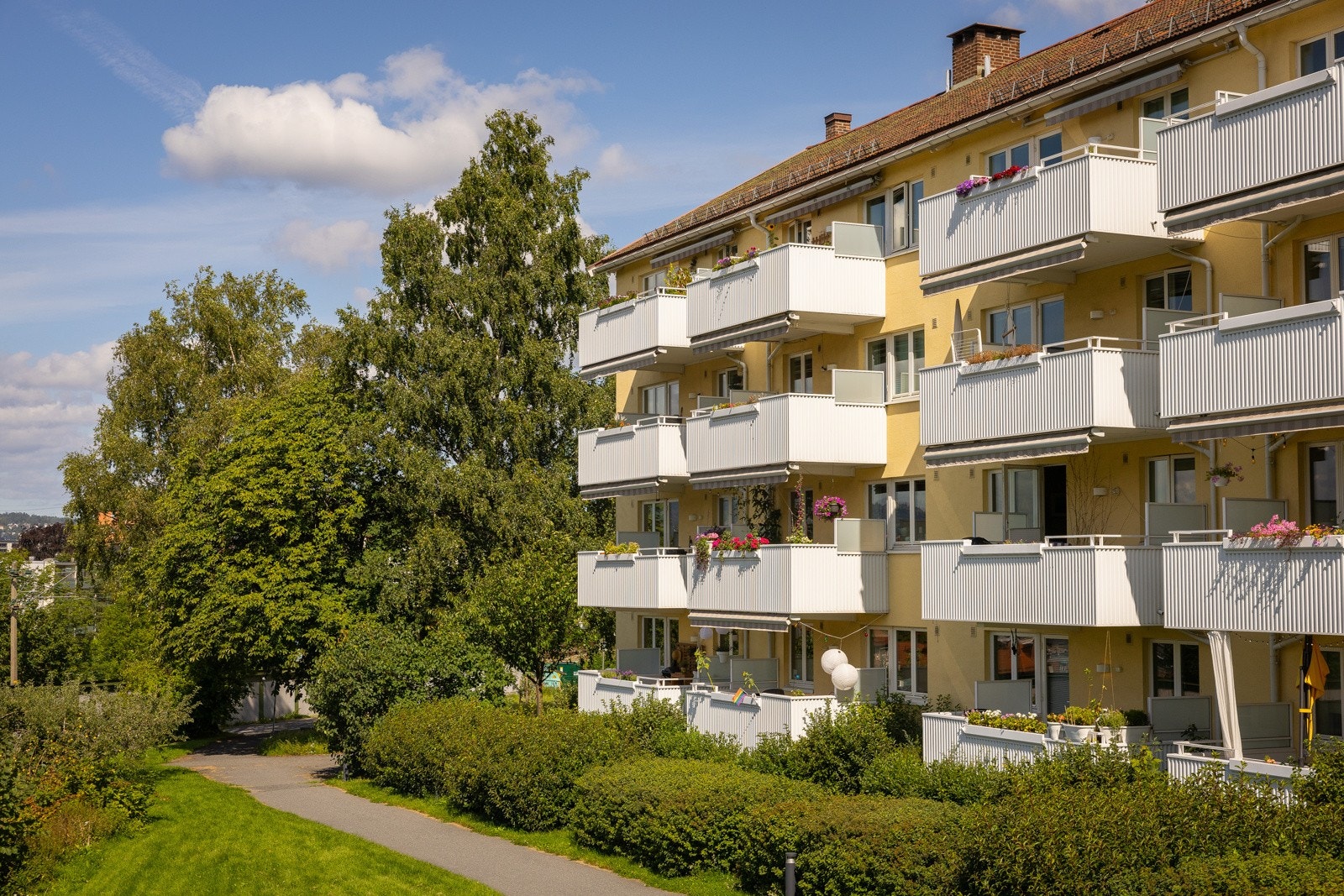 Keyserløkka er snart det eneste sentrumsnære området i Oslo som fortsatt har god plass mellom bygningene. Galleribilde