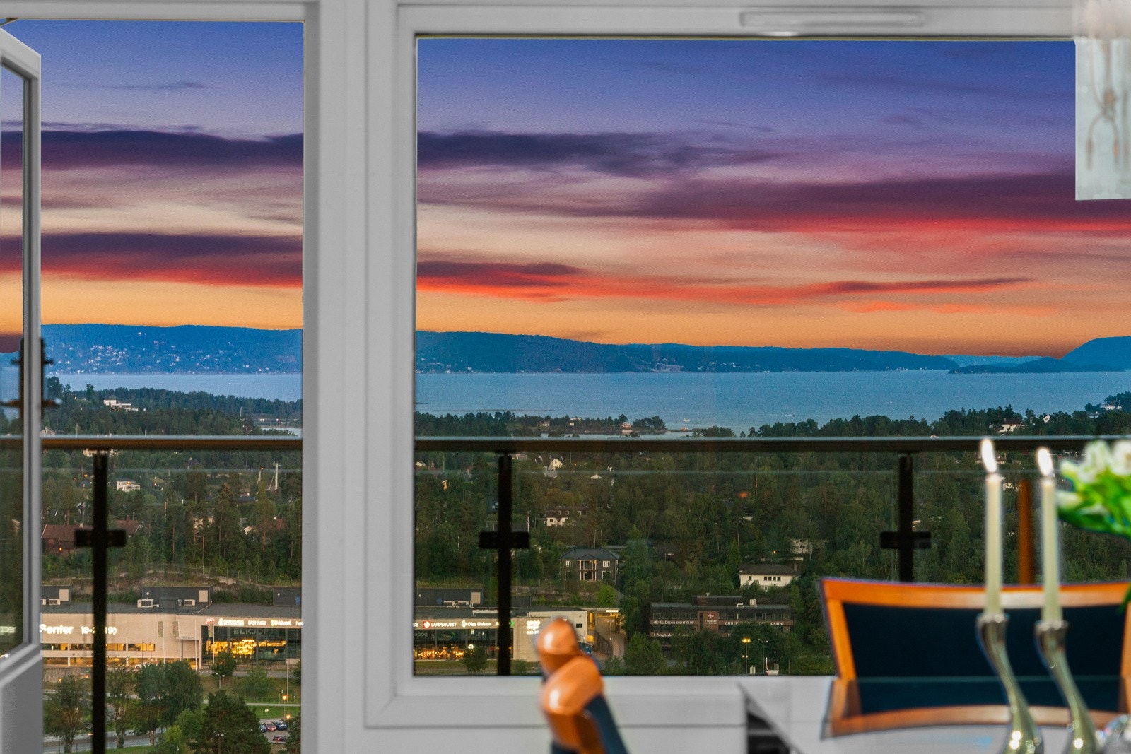 Den spektakulære utsikten er noe som fanger raskt oppmerksomhet og begeistring. Galleribilde