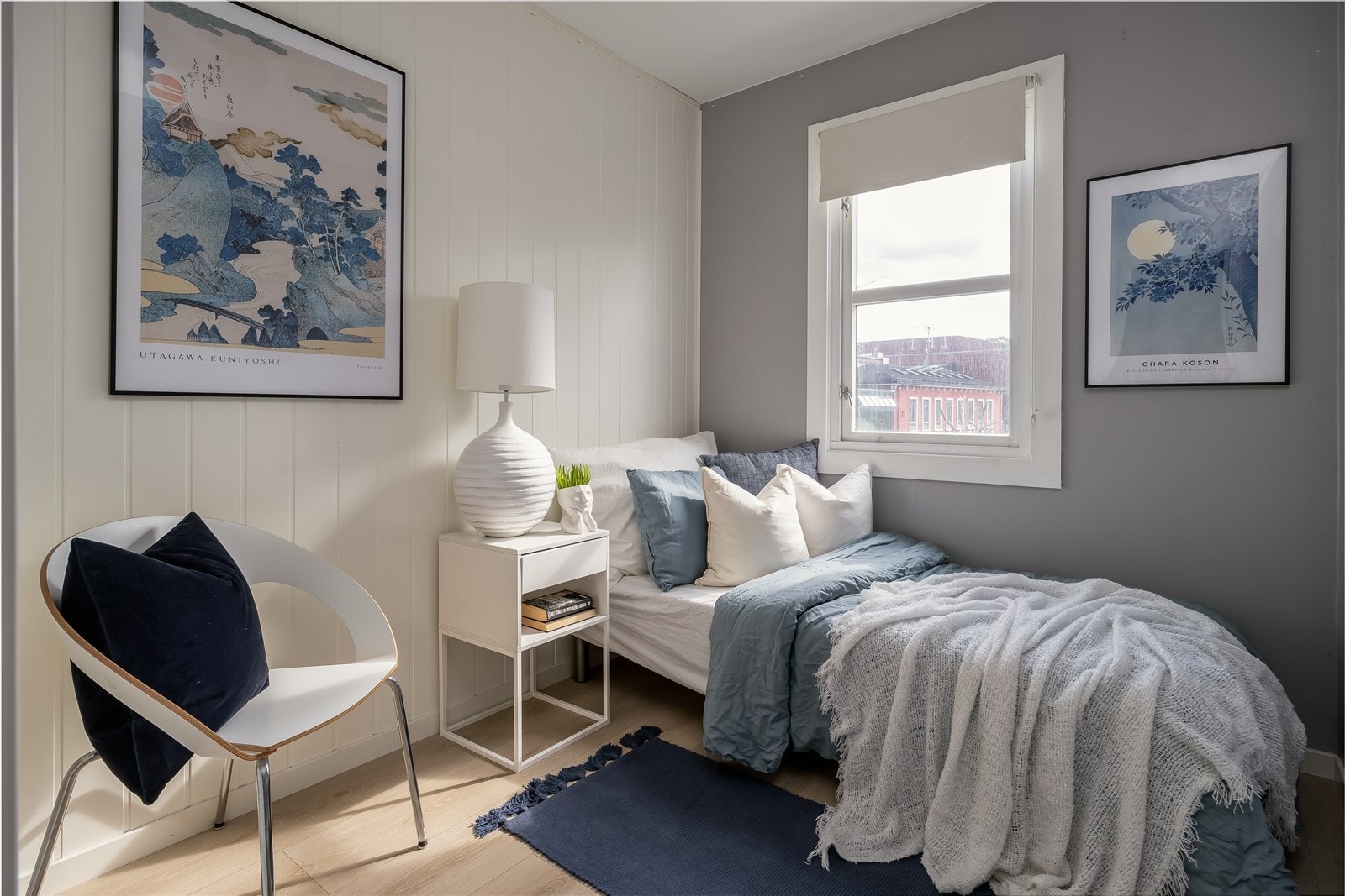 Leilighetens tredje soverom er det minste og har en størrelse på 5,9 m². Galleribilde