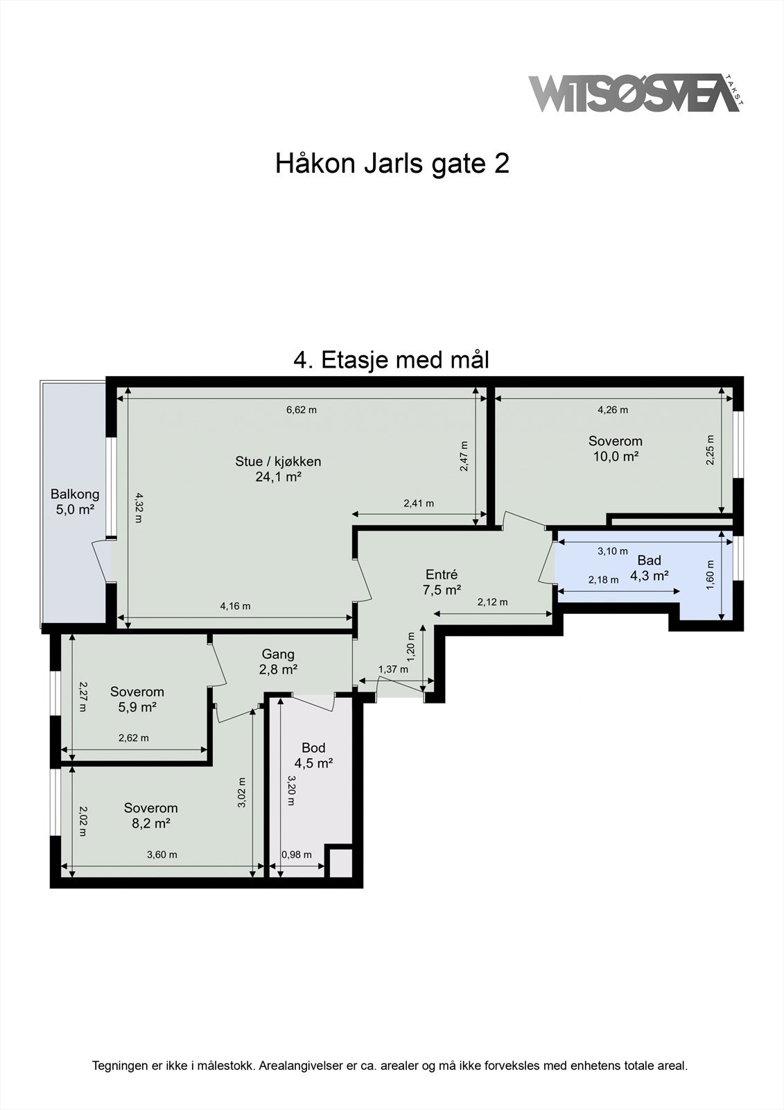 Planskisse. Velkommen på visning! Galleribilde