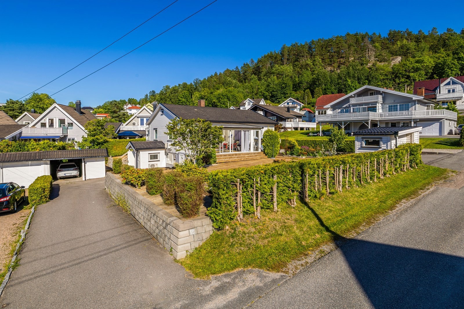 Innkjøring til hybelen. Galleribilde