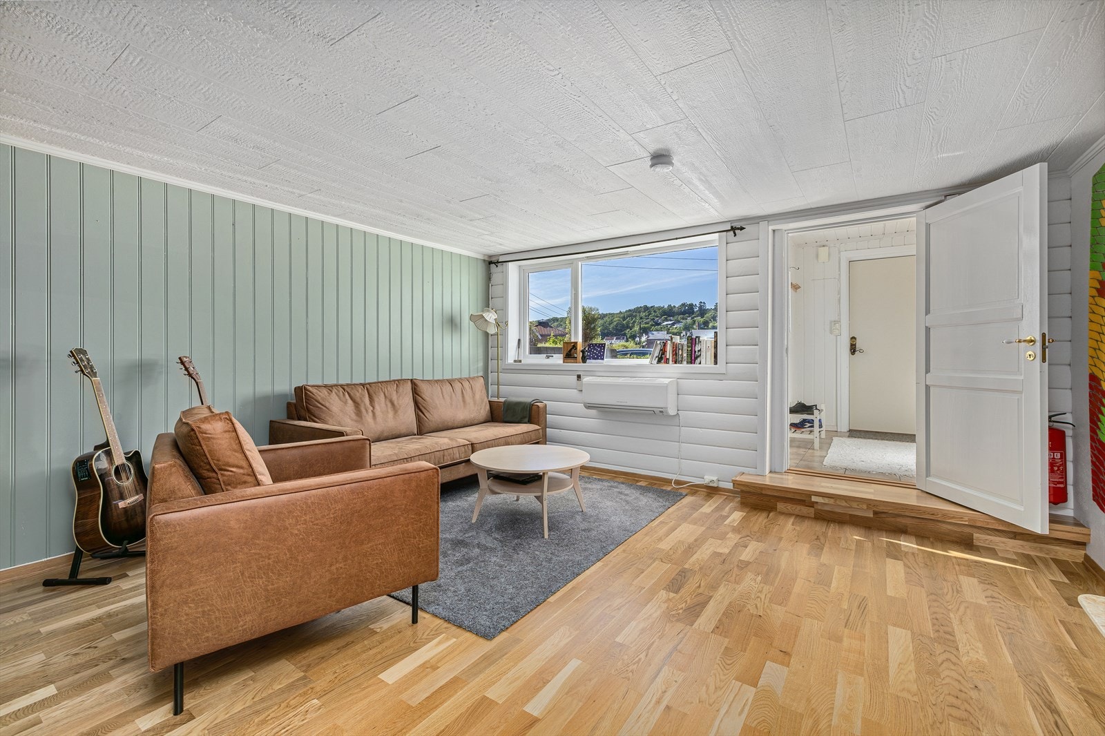 Hyggelig stue i hybelen. Galleribilde