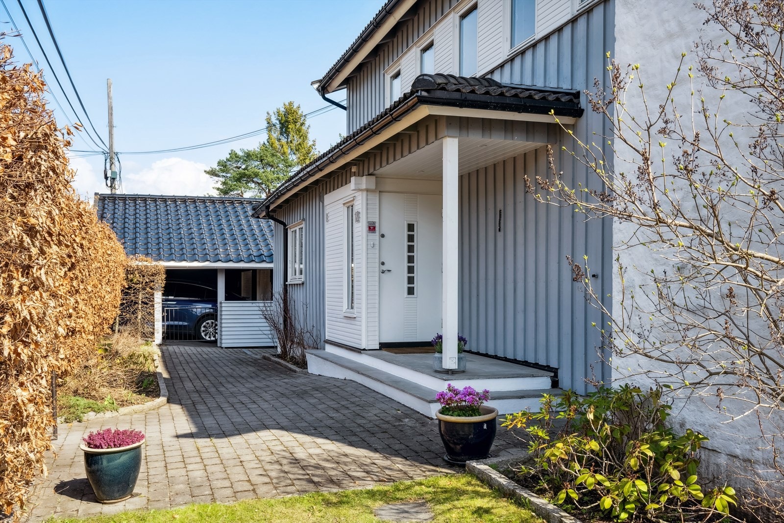 Hyggelig inngangsparti Galleribilde
