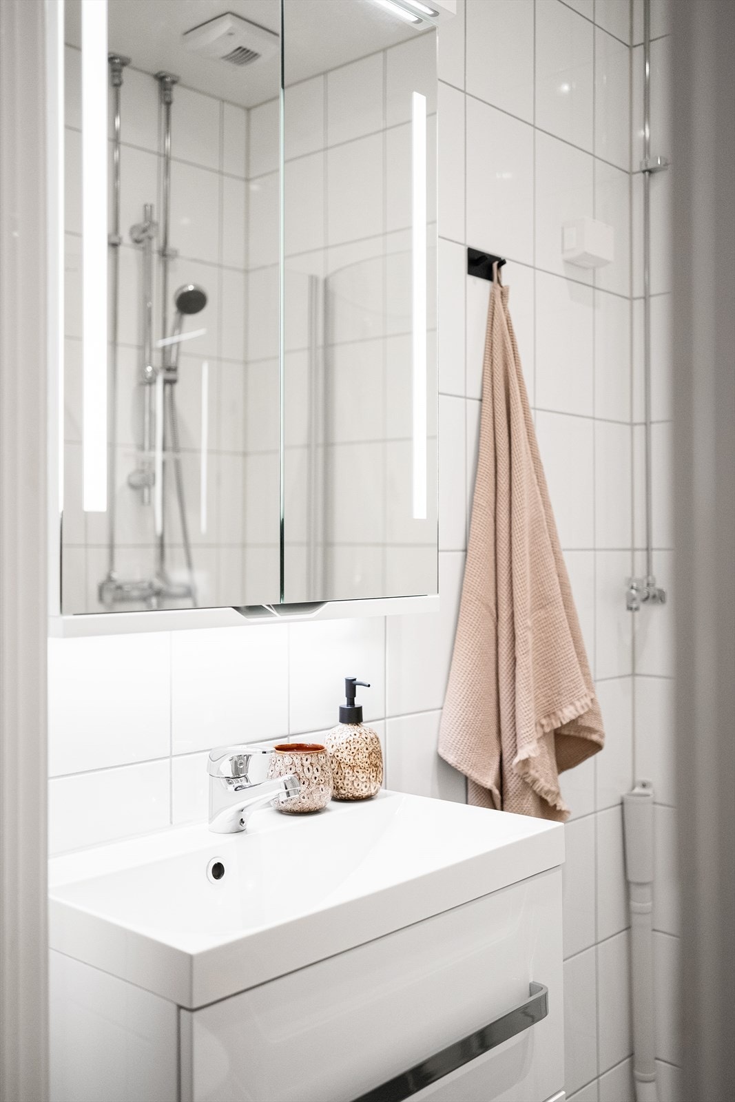 Badet ble pusset opp i regi av borettslaget. Galleribilde