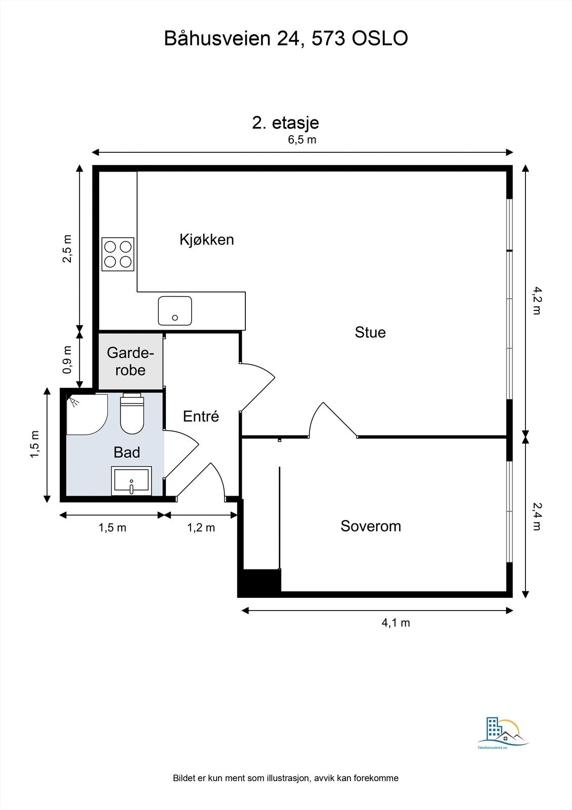 Plantegning. Galleribilde