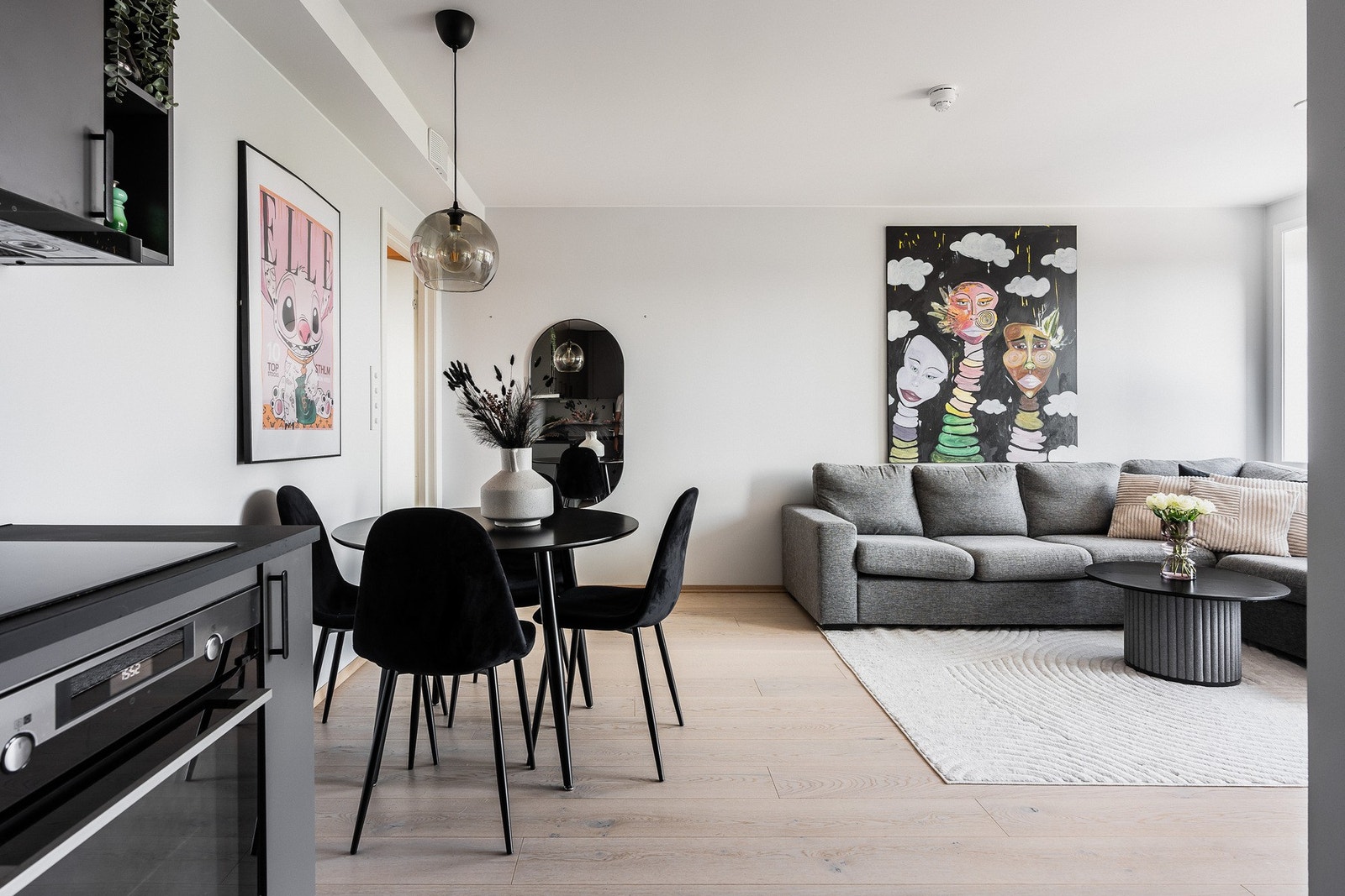 Stilrene fargetoner. Galleribilde