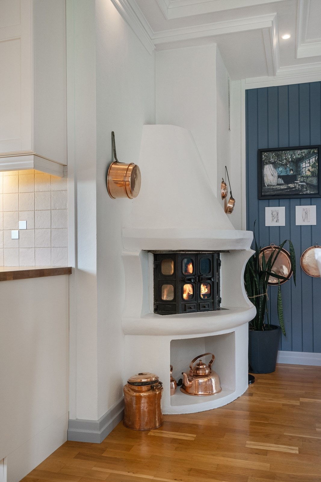 Peis på kjøkken Galleribilde