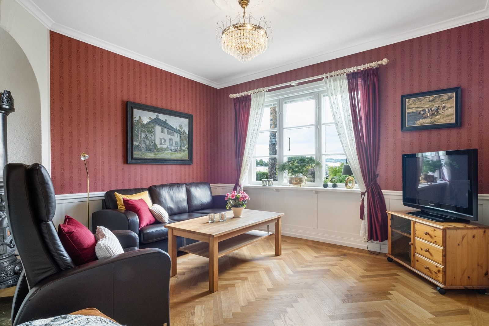 TV-stue Galleribilde