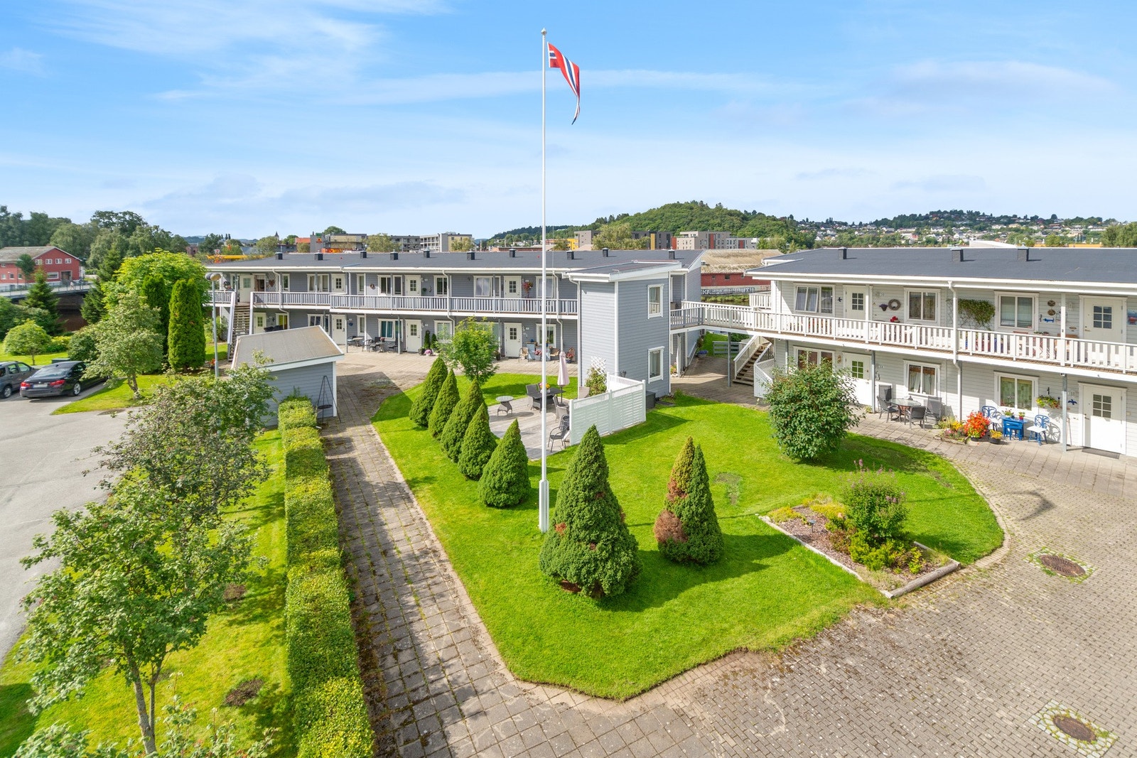Svært fine uteområder Galleribilde