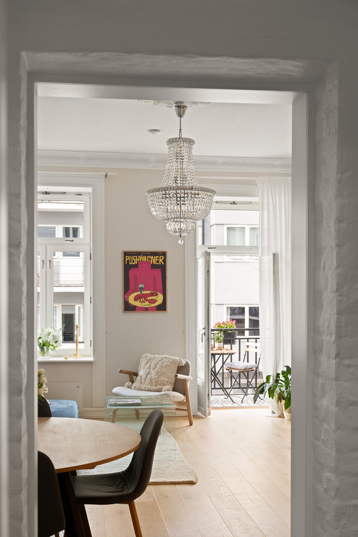 Gjennomgående lysforhold. Galleribilde