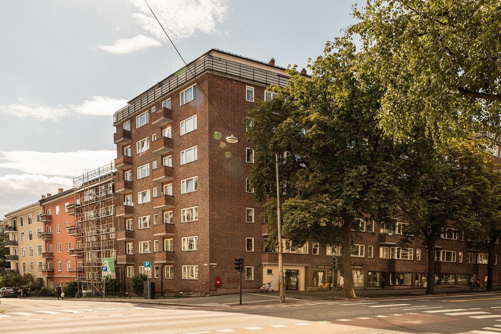 Fin beliggenhet i Bygdøy allè Galleribilde
