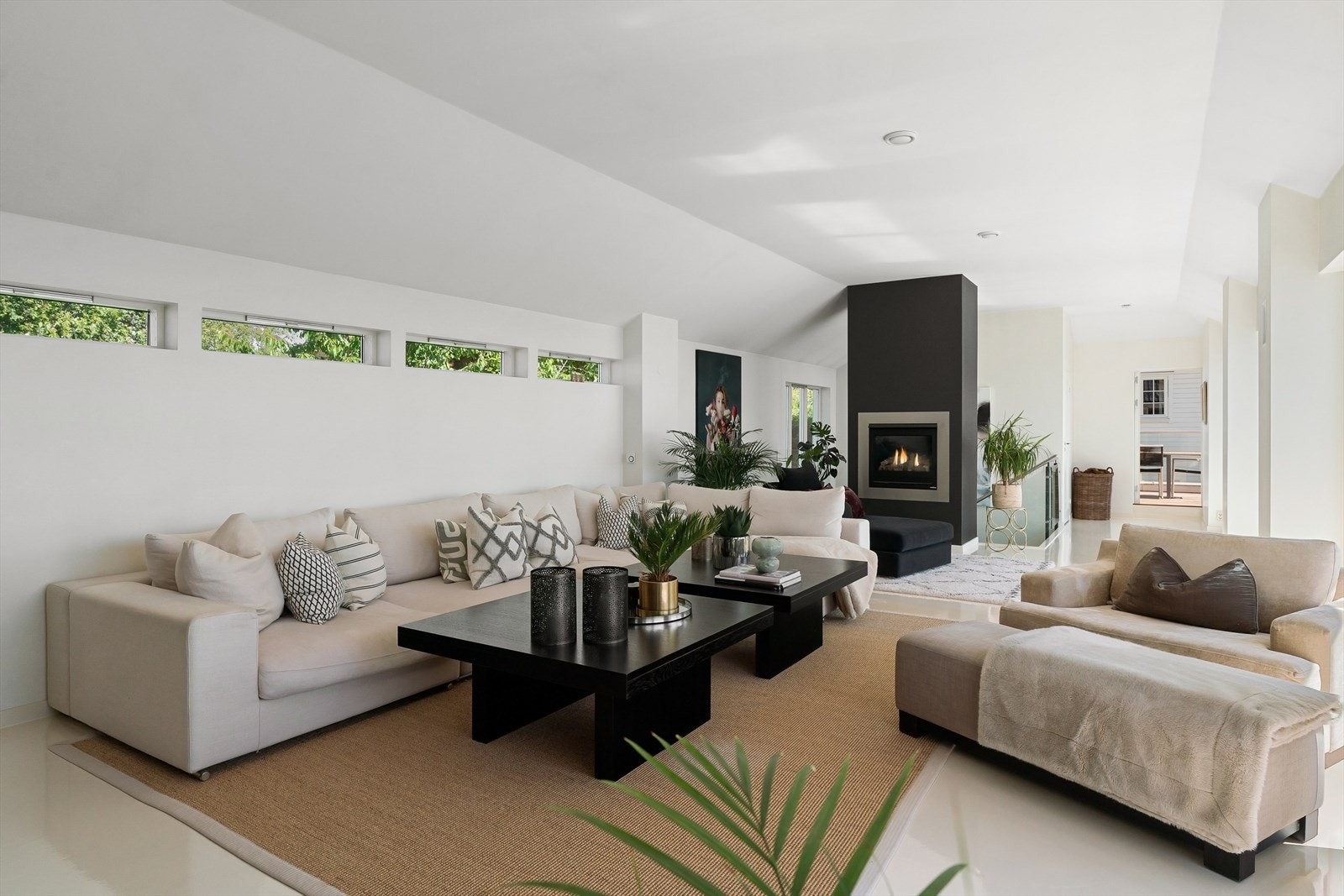 En meget delikat loftstue med flere hyggelige soner. Galleribilde