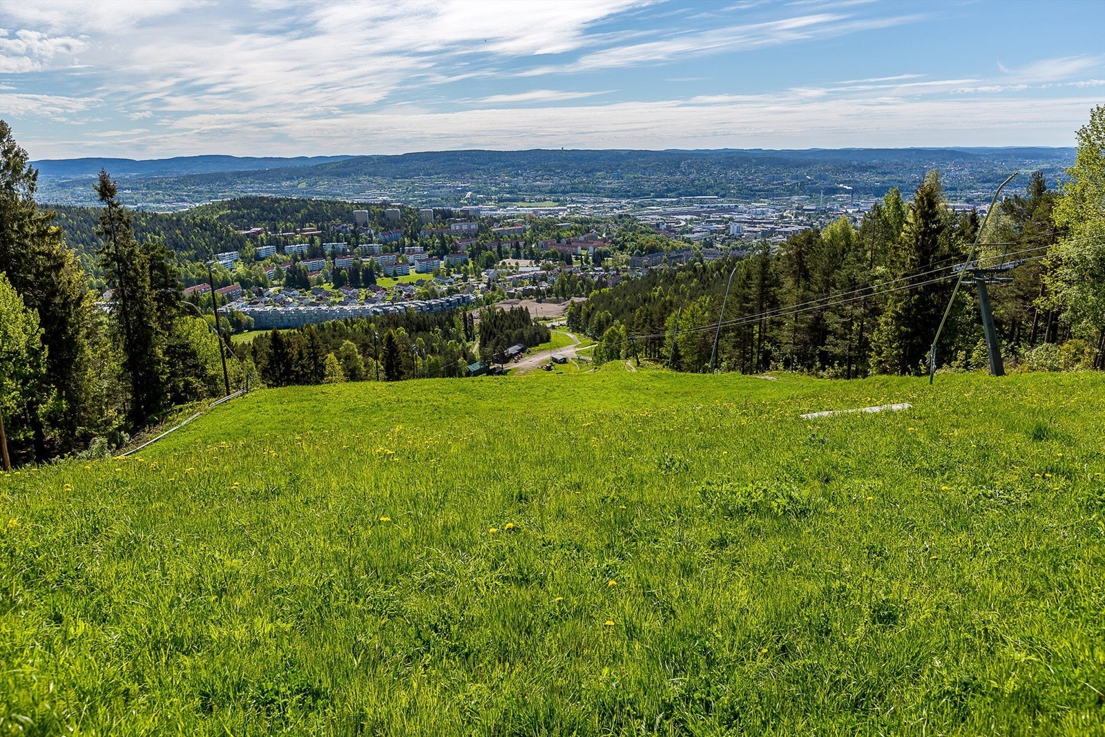 Grefsenkleiva med Årvollia i bakgrunnen. Galleribilde