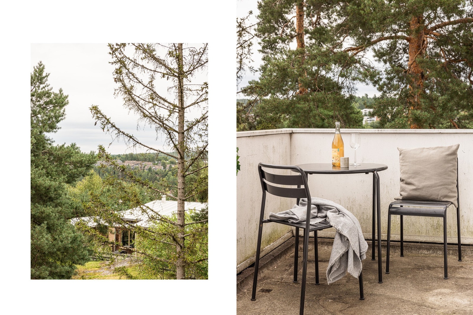 God plass til utemøbler. Galleribilde