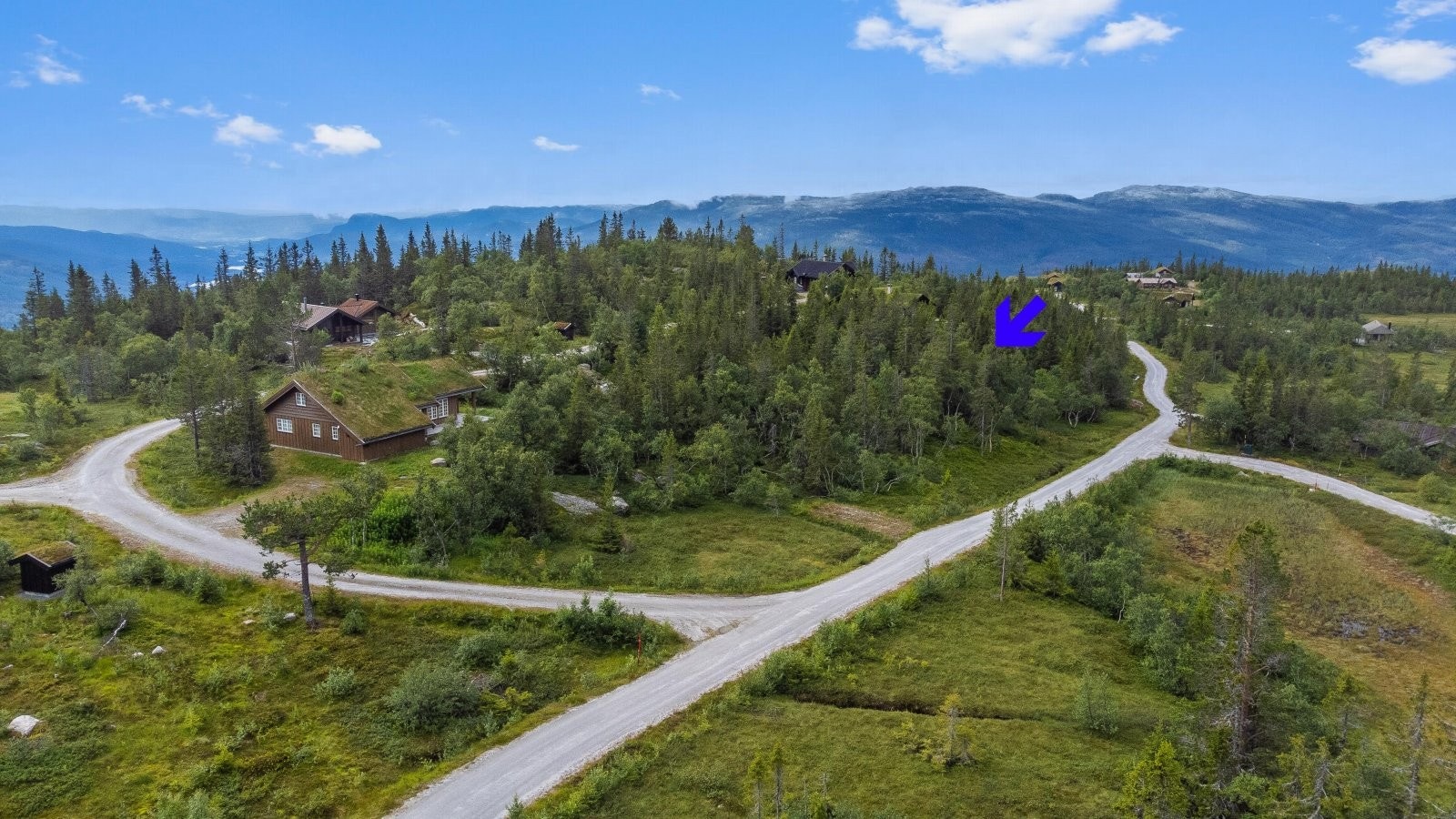 Velkommen til Bjørnerud hyttefelt - Råtomt med fine omgivelser. Galleribilde