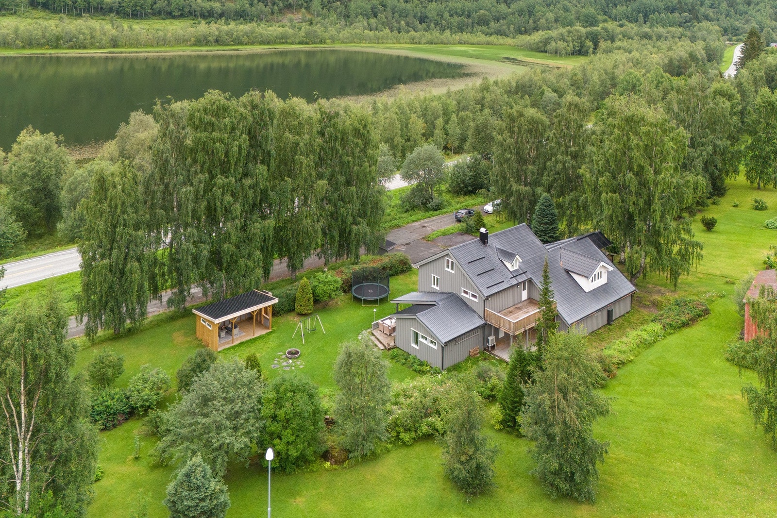 Dronefoto Galleribilde