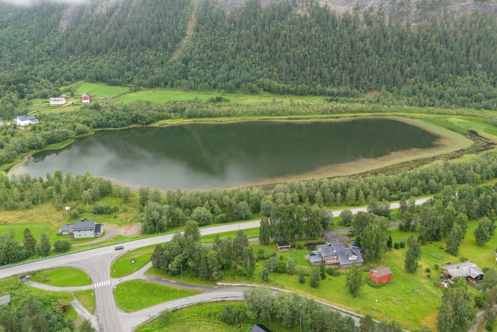 Dronefoto Galleribilde