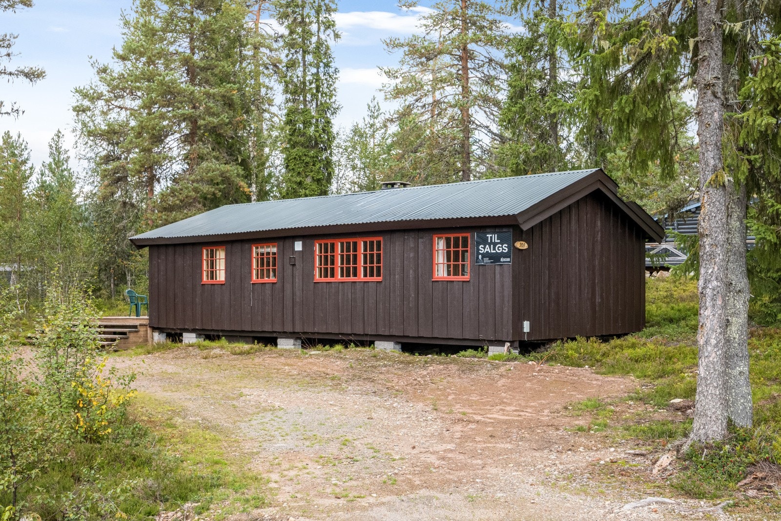Det er gode turmuligheter fra hytta, hele året. Galleribilde