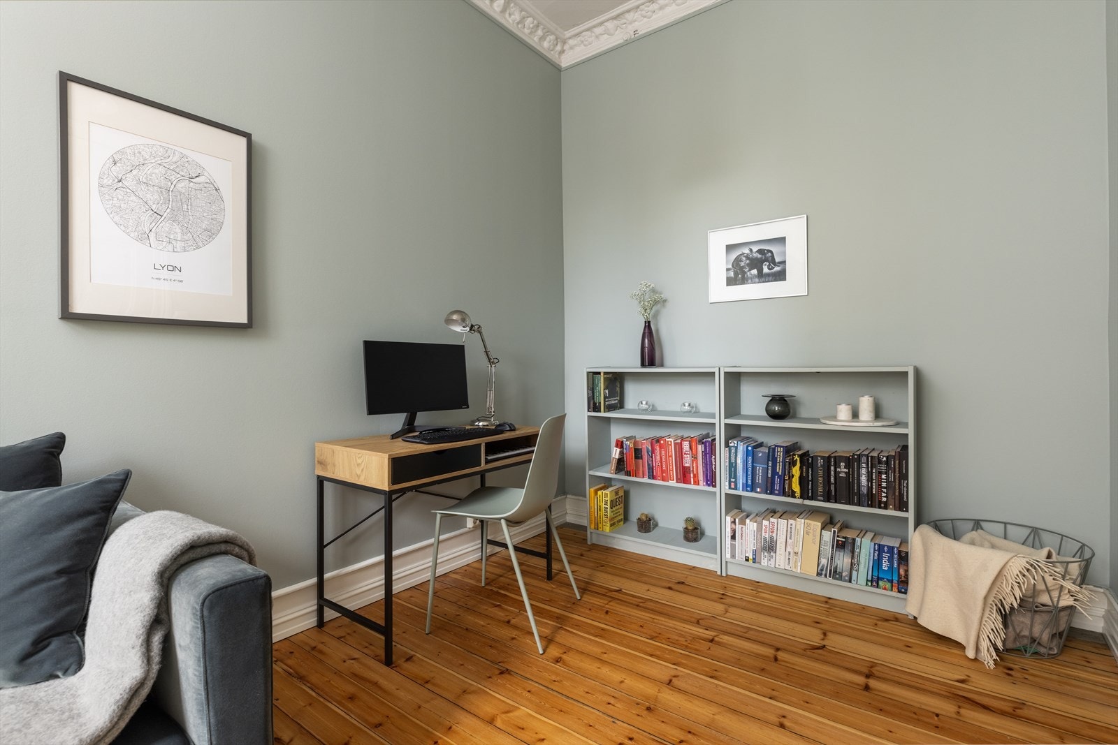Her er det også plass til å sette opp hjemmekontor. Galleribilde
