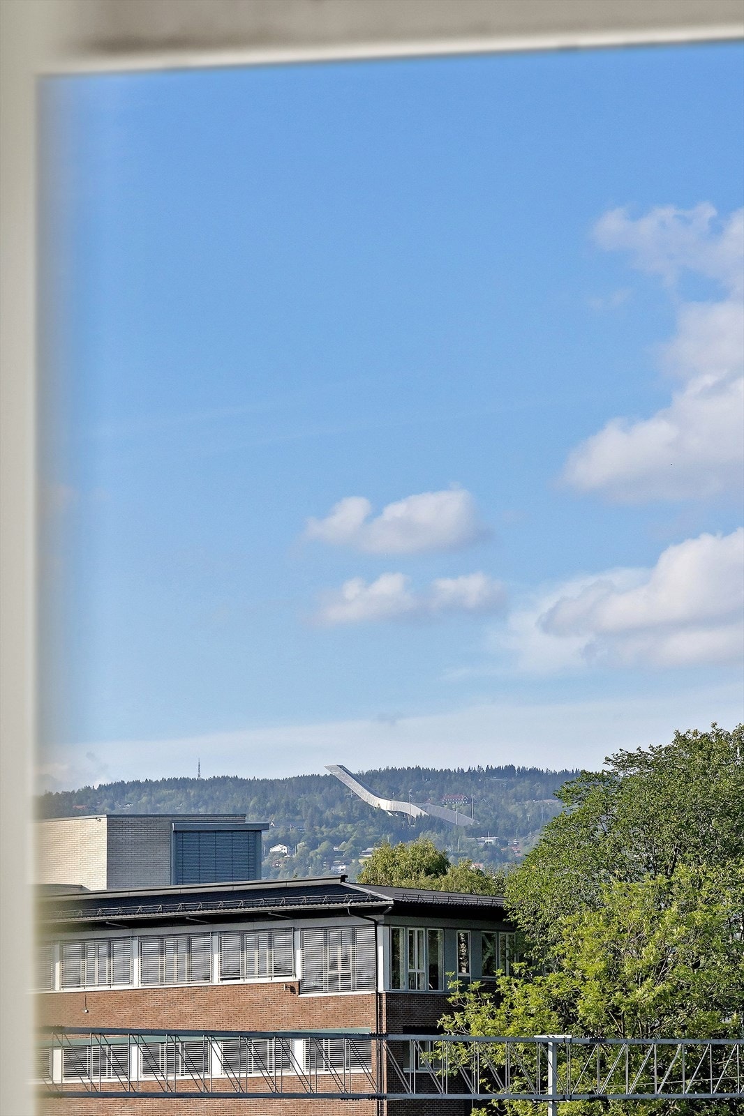 Lekker utsikt mot Holmenkollen! Galleribilde