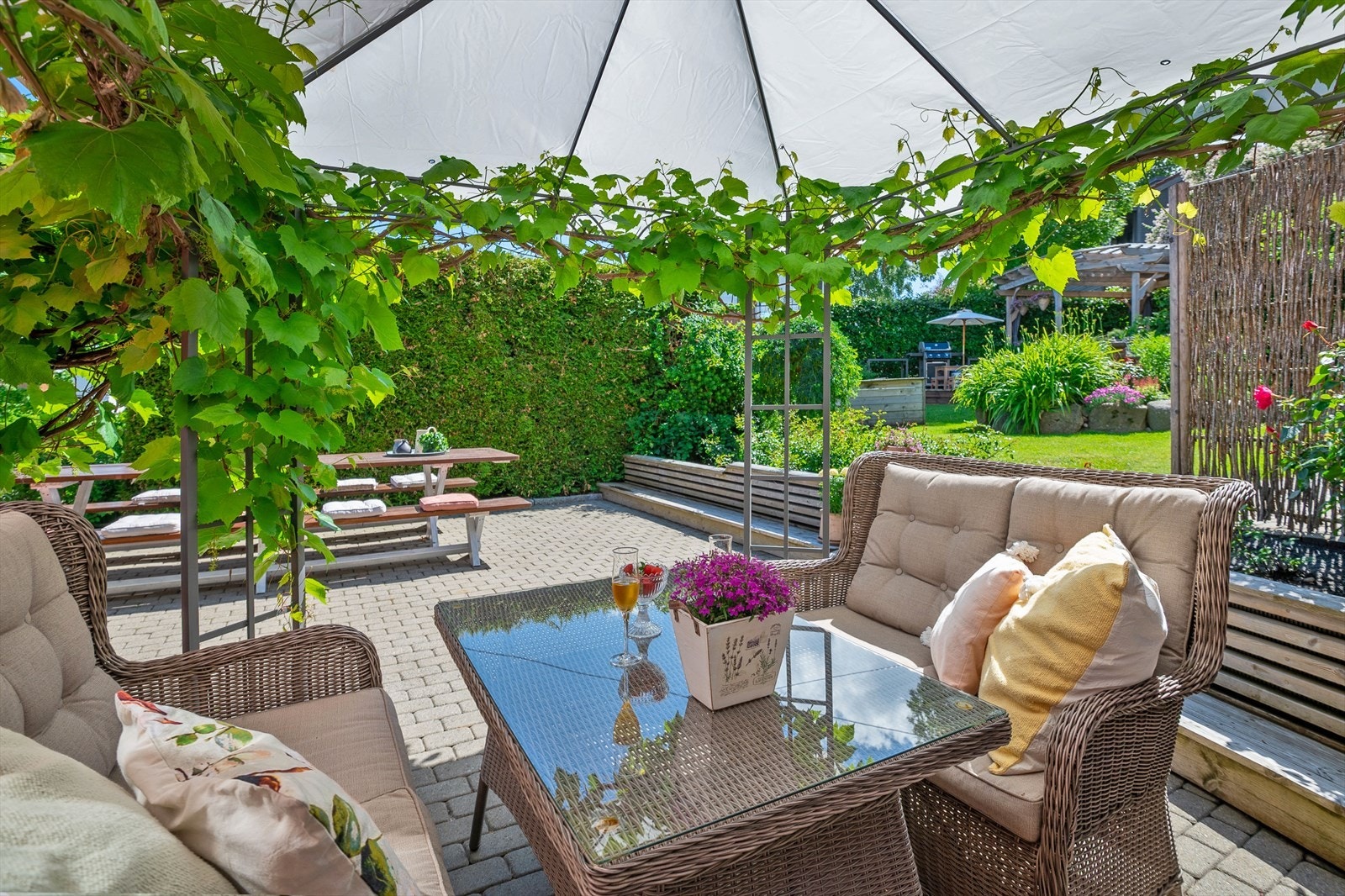 Det er mange fine sittesoner man kan velge i mellom. Galleribilde