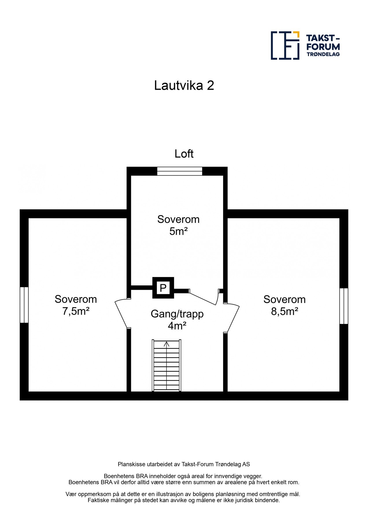 Planskisse - Loft Galleribilde