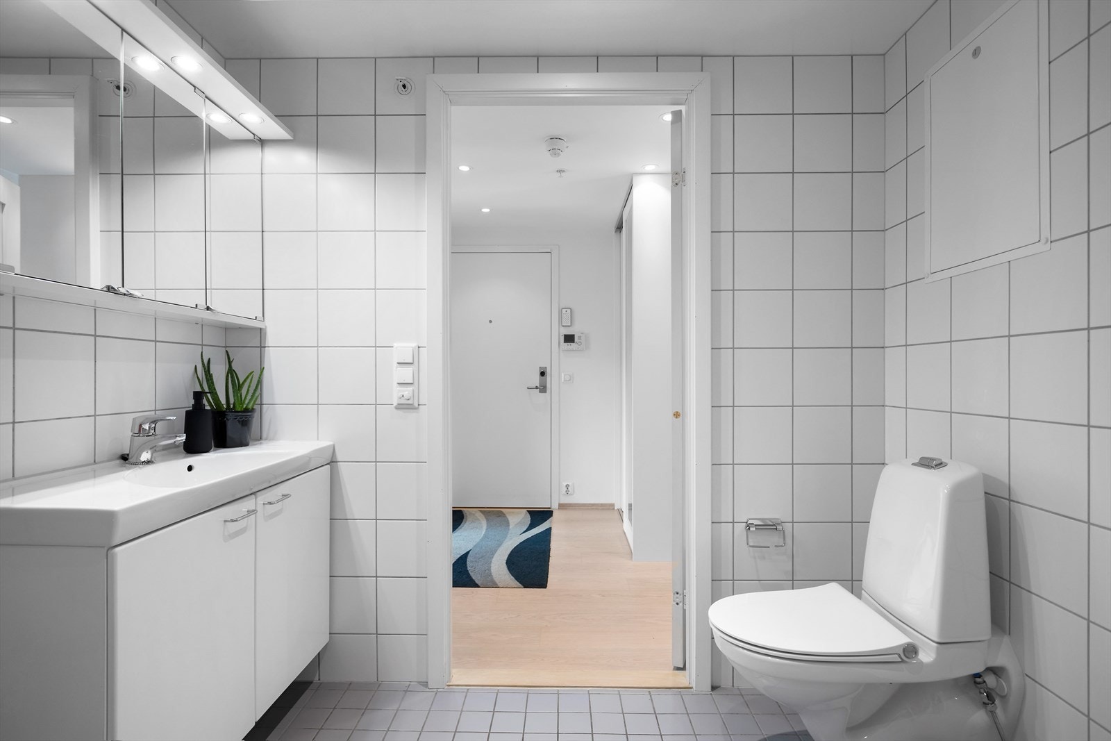 her er det også varme i baderomsgulvet. Galleribilde