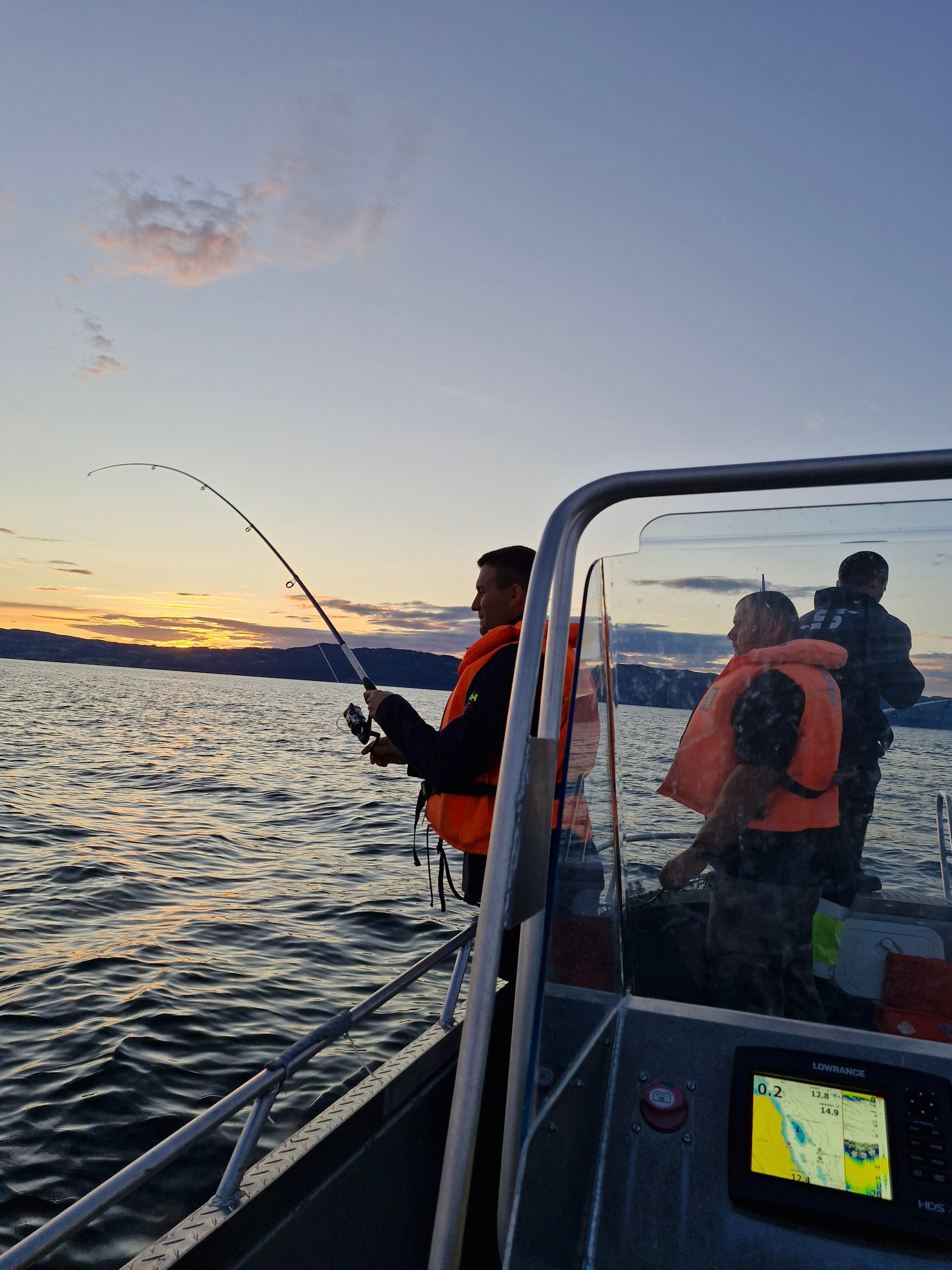 Kveldstur på sjøen Galleribilde