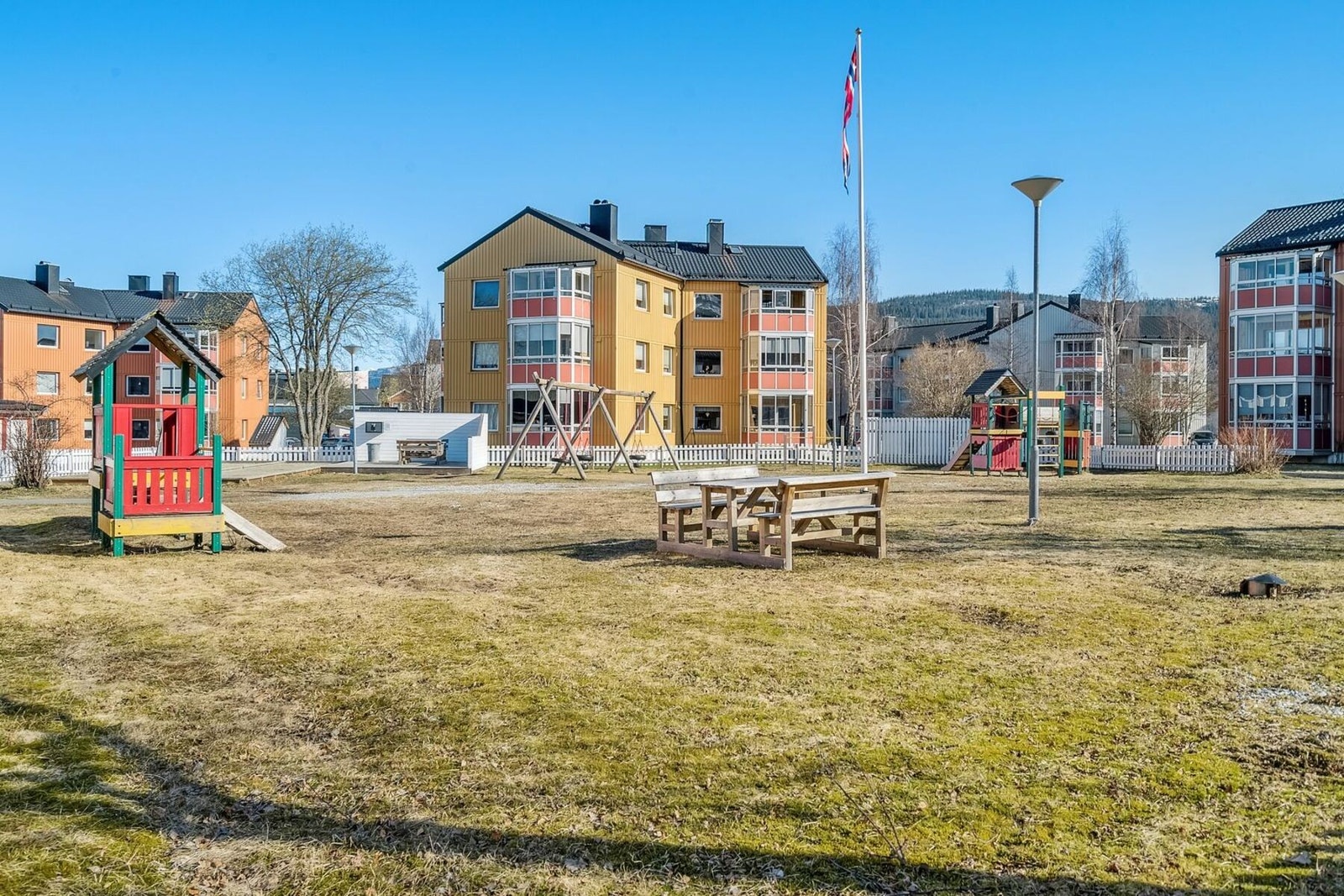 Borettslaget fellesareal. Galleribilde