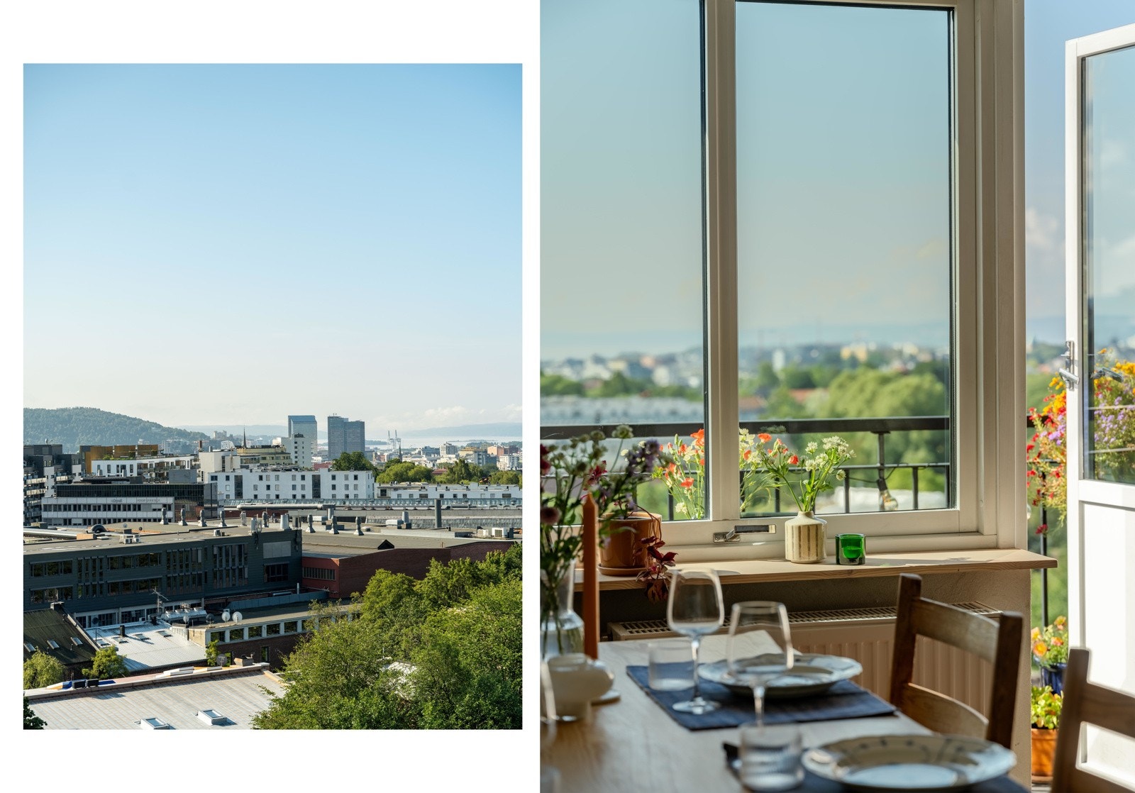Vi synes leiligheten passer beskrivelsen "a room with a view". Er du enig? Galleribilde
