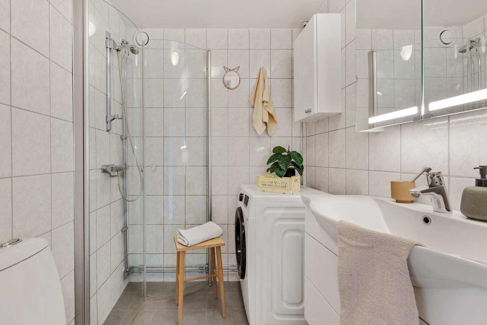 Badet ble totalrenovert i 2003/2004 i regi av borettslaget. Galleribilde