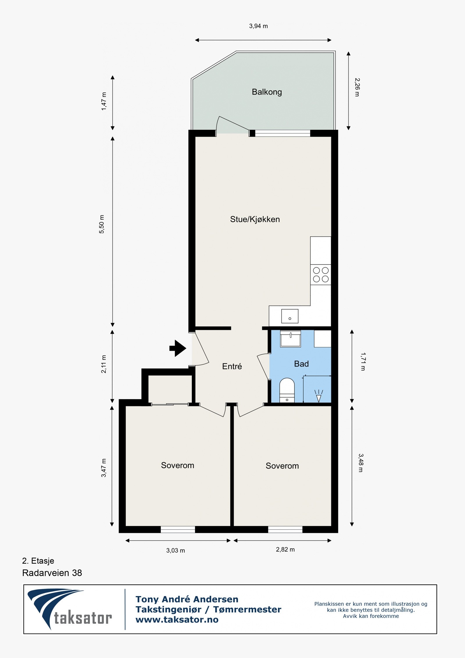 Planskisse. Galleribilde