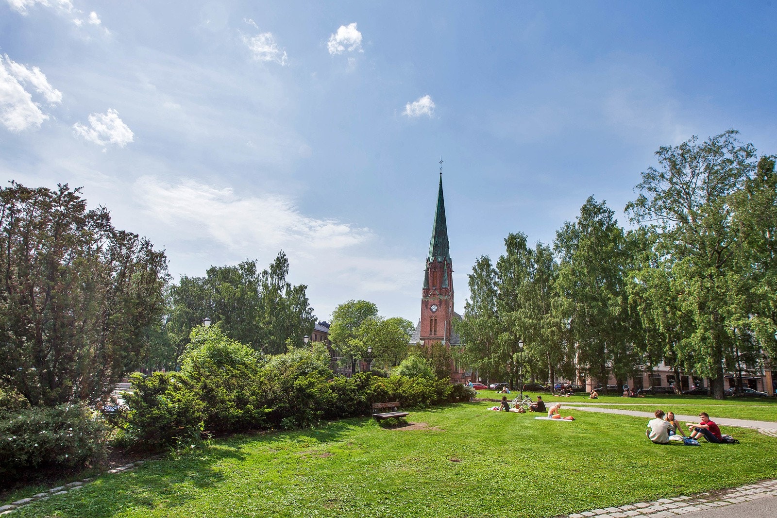Kort vei til urbane Grünerløkka med flotte parker og yrende by- og uteliv. Galleribilde