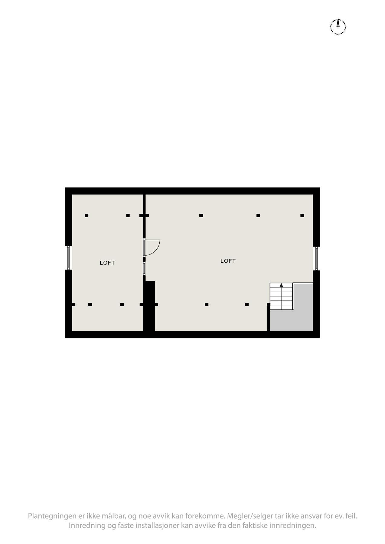 Plantegning 3.etasje Galleribilde