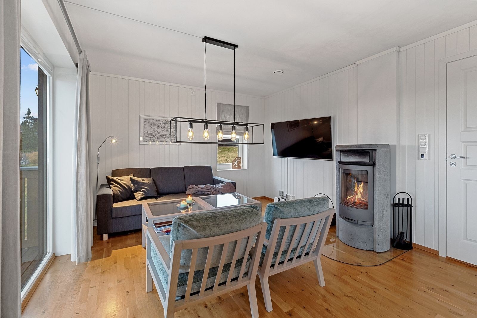 Åpen stue kjøkkenløsning Galleribilde