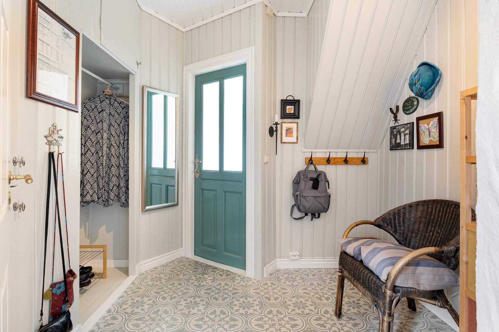 Entré/gang Galleribilde