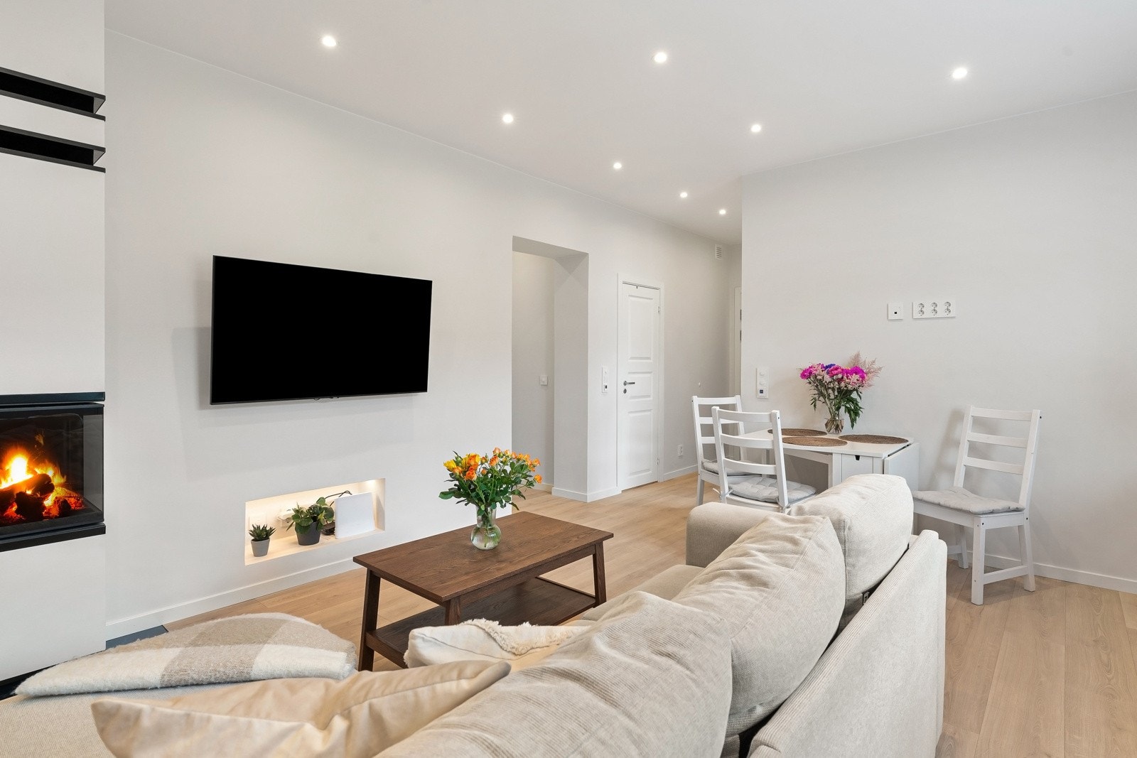 Boligen har en god planløsning hvor hver eneste kvadratmeter er godt utnyttet. Galleribilde