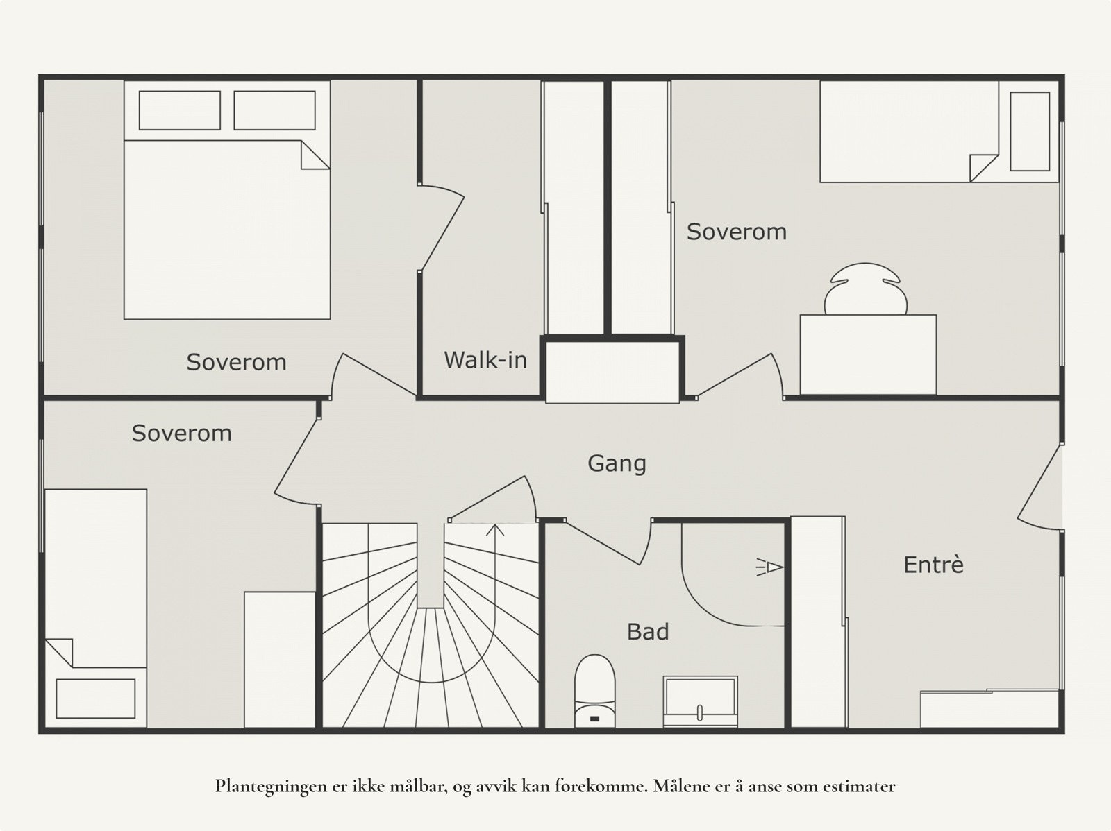 Plantegning 1.etasje Galleribilde