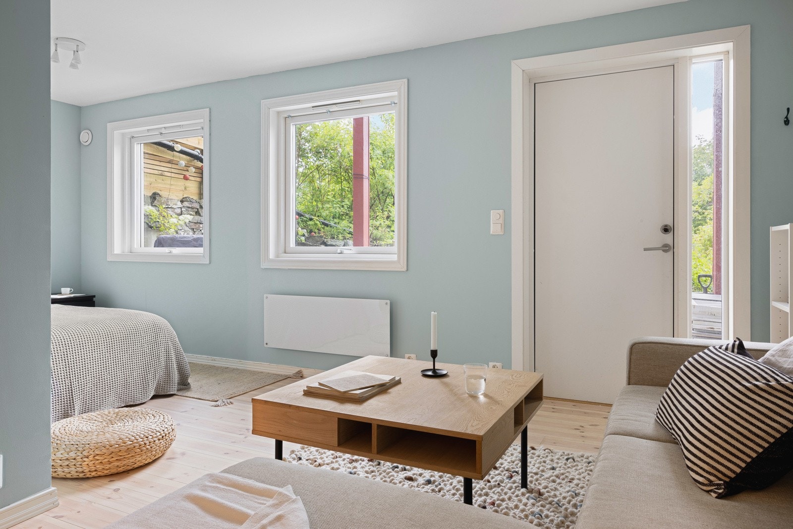 I Underetasjen finner vi boligens siste soverom/kjellerstue. Galleribilde