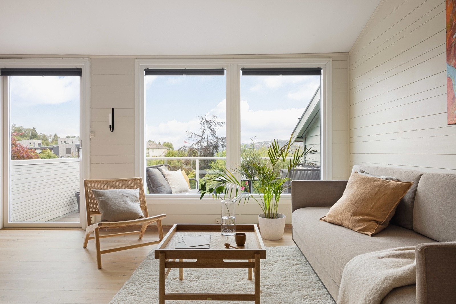 Rommets gode areal og utforming gjør det til en lek å innrede, og kan enkelt deles i ulike soner. Galleribilde