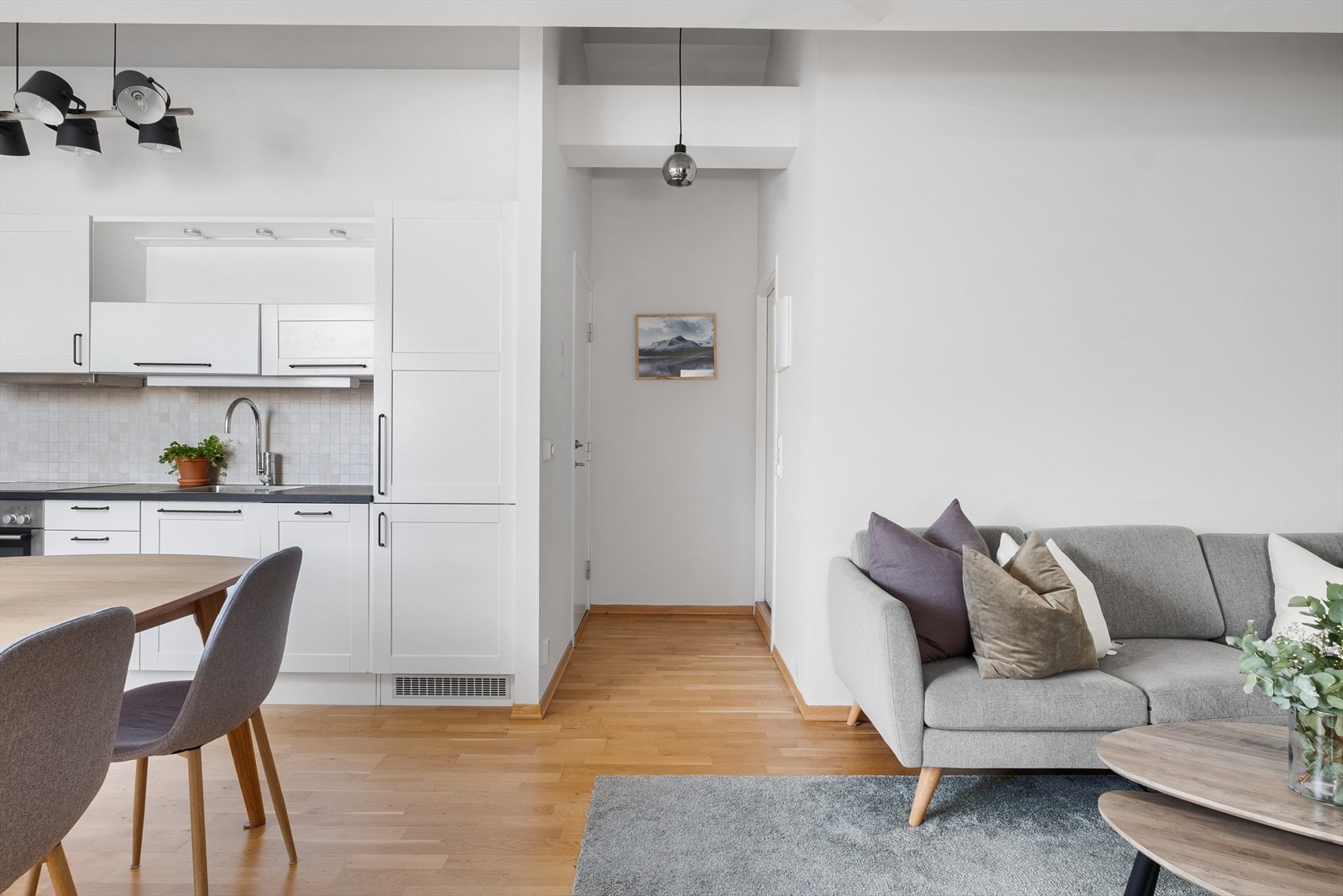 Fiberinternett er inkludert i felleskostnadene. Galleribilde