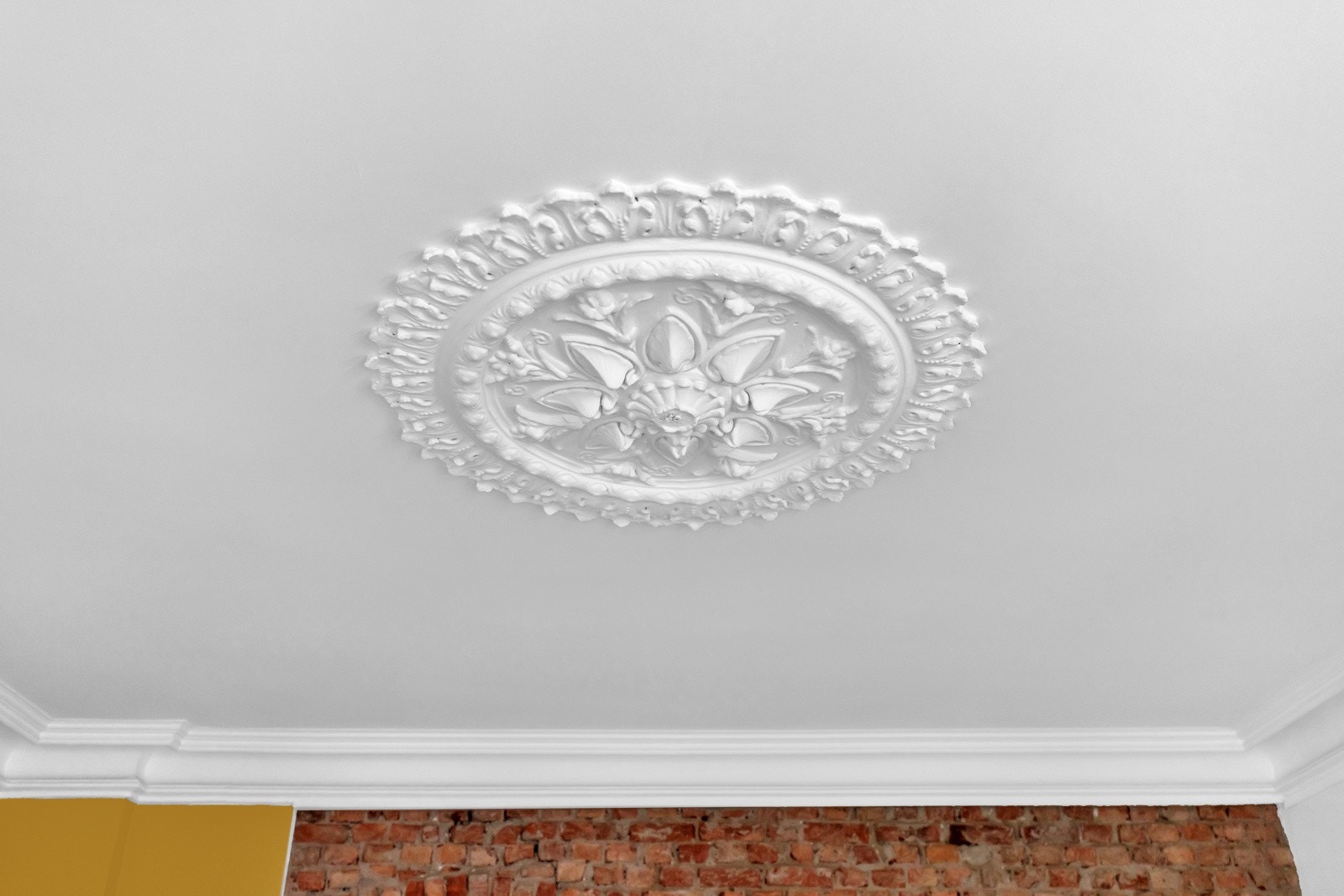 Vakker rosett i stuen. Galleribilde