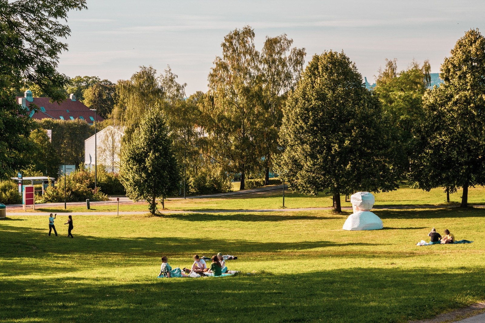 Nærområdet - Populære Tøyenparken hvor blant annet Øyafestivalen arrangeres. Galleribilde