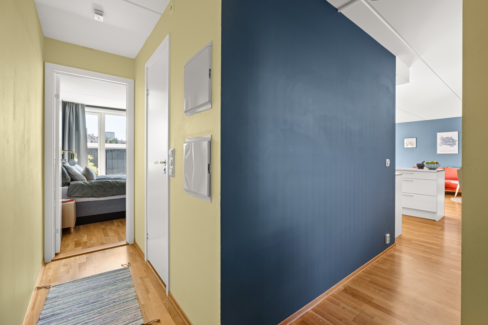 Videre inn i boligen finner du badet Galleribilde