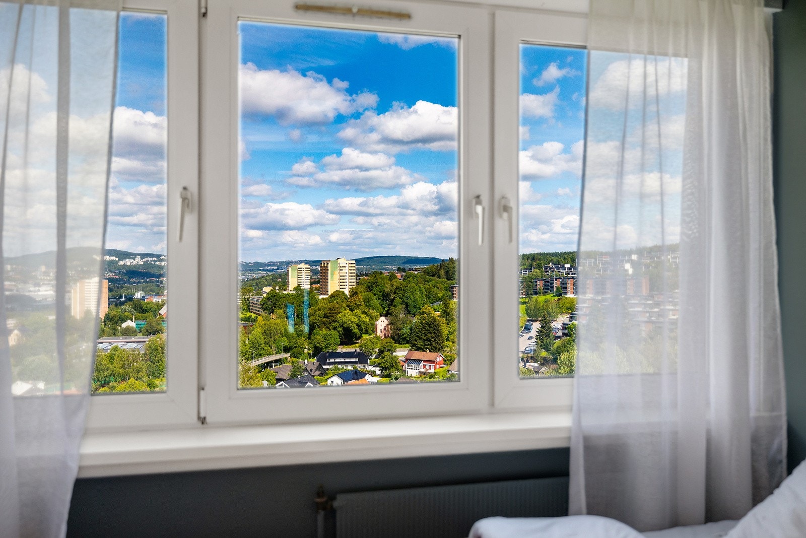 Denne herlige utsikten har du i stuen. Galleribilde