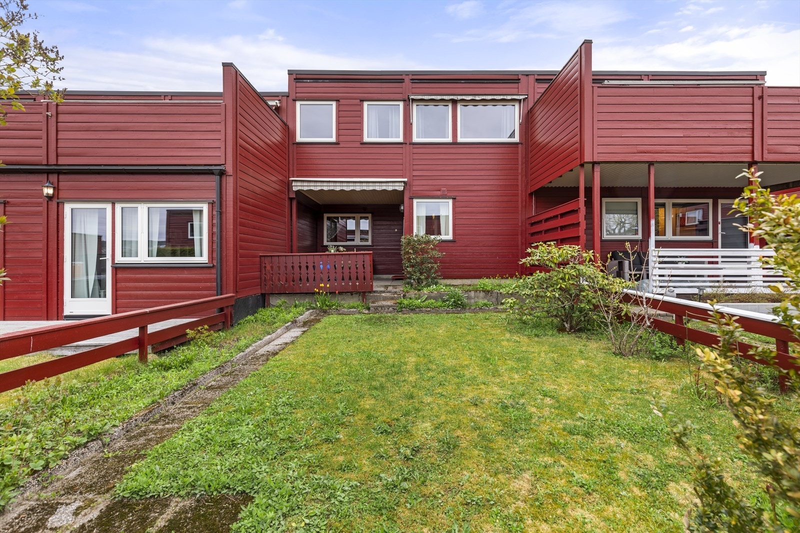 Skjermet beliggenhet på terrassen. Galleribilde